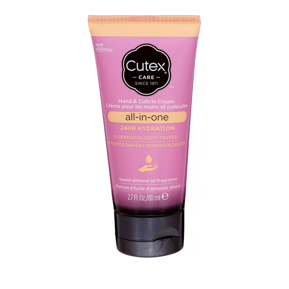 Cutex All-In-One 24 Hour Sweet Almond Hydration Hand and Cuticle Cream